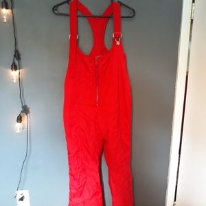 Red Snow Pants Youth 14